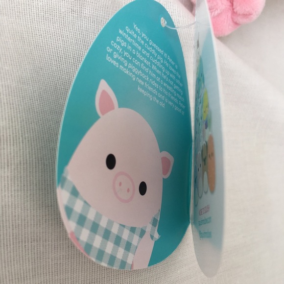 Peter the Pig Squishmallow 5” NWT - Picture 4 of 4